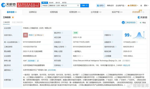 中電信人工智能科技公司增資至約33.7億元，AI基礎軟件開發布局深化